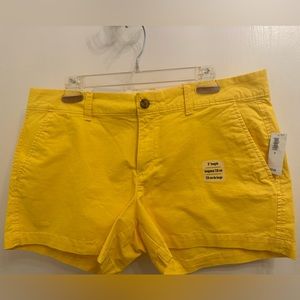 NWT Old Navy 3” Yellow Shorts